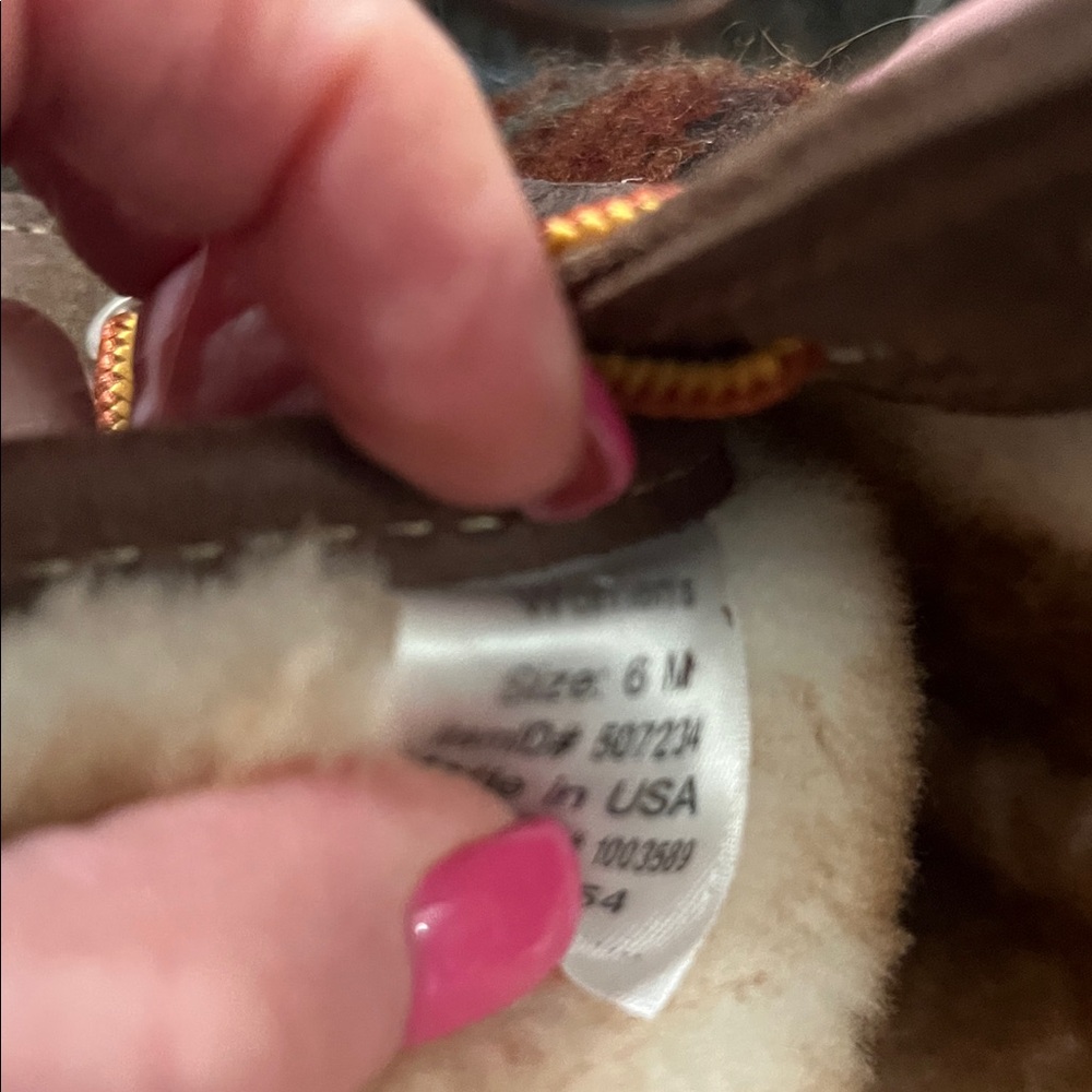 L.L. Bean Brown Lace Up Boots - Picture 6 of 7